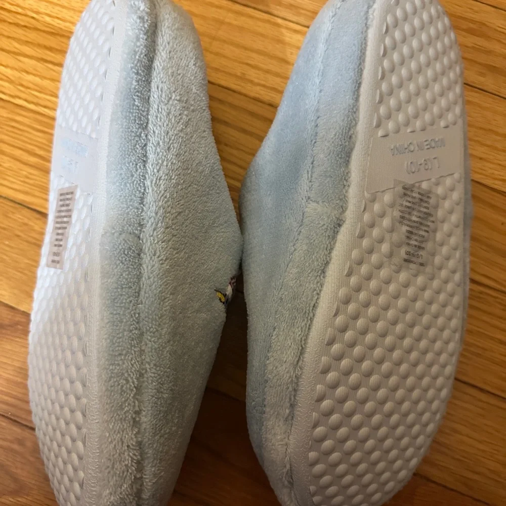 Charming Blue Penguin Women's Slippers - Picture 2 of 4